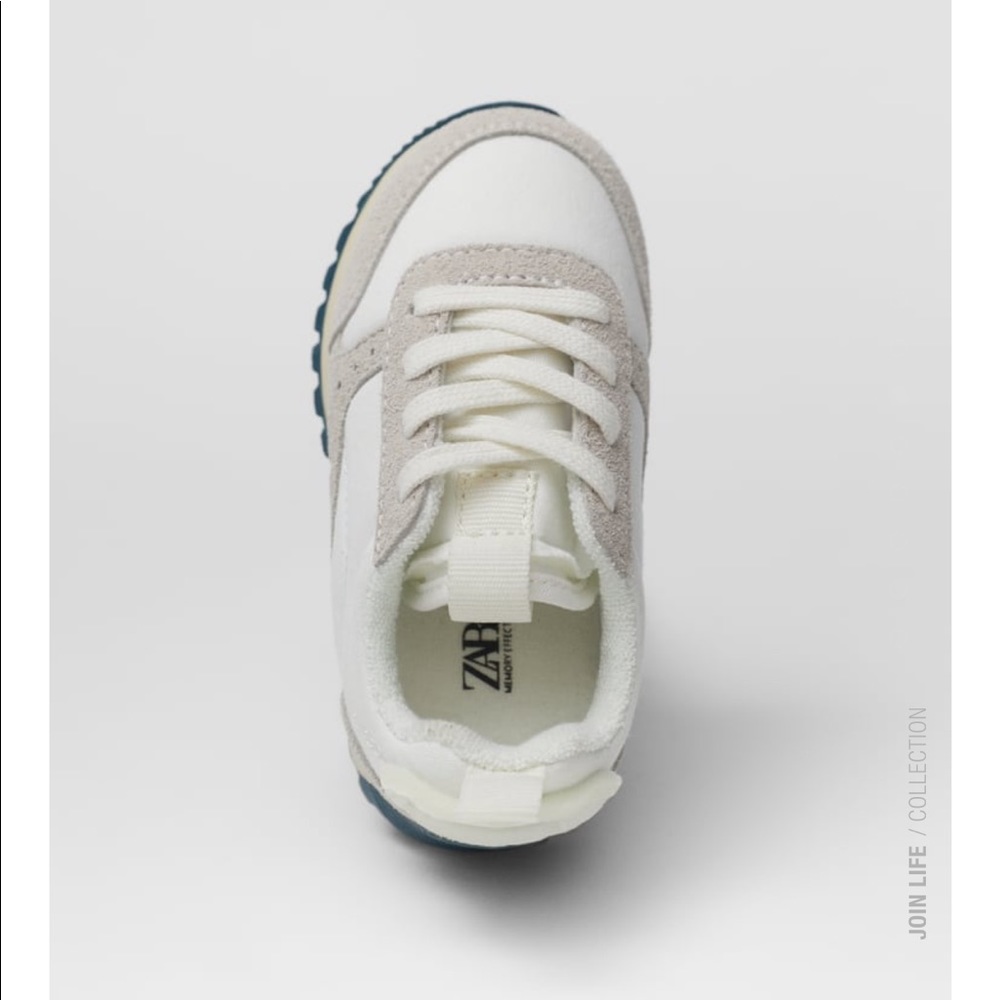 New Zara Quilted Baby Sneakers